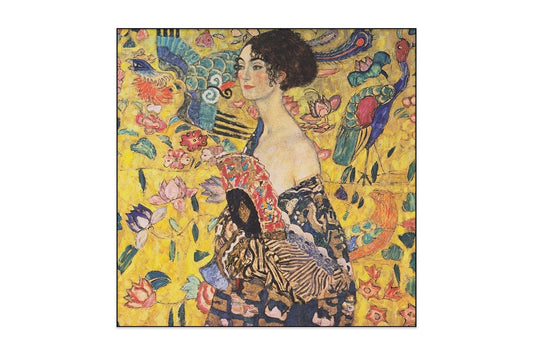 Extra productbeeld van Gustav Klimt - Lady with Fan