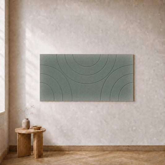 Curvy Design C | Eucalyptus | 120 × 60 cm