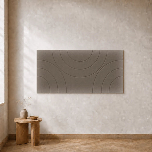 Curvy Design C | Taupe | 120 × 60 cm