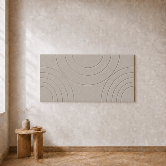 Curvy Design D | Light Beige | 120 × 60 cm
