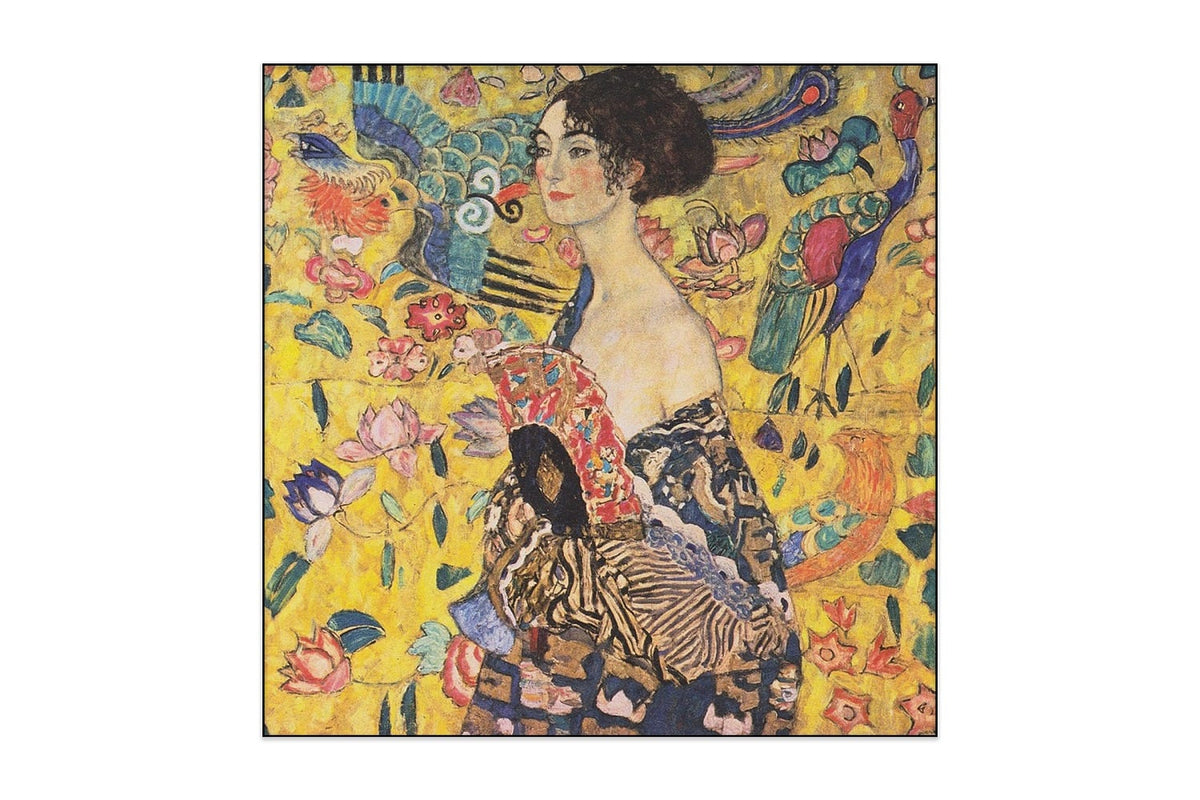 Extra productbeeld van Gustav Klimt - Lady with Fan
