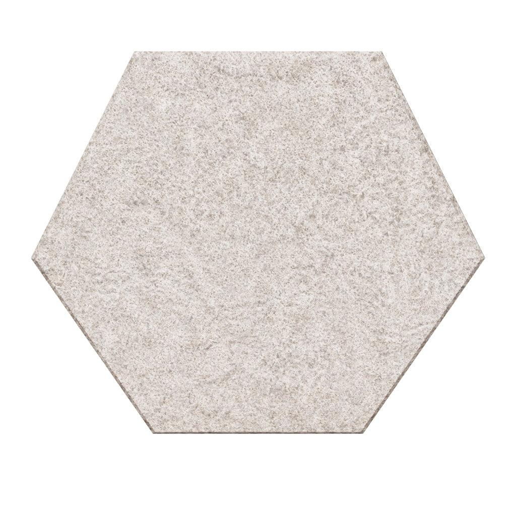 Stick Hex 3D – Sandy Beach – Medium – felt bevel