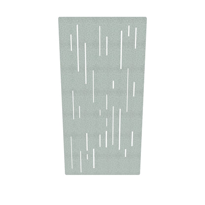 Roomdivider Lines – hangend kamerscherm met lijnenspel van vilt
