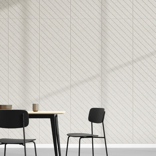 Tile Angle B rechts in Light Beige van 120 × 60 cm