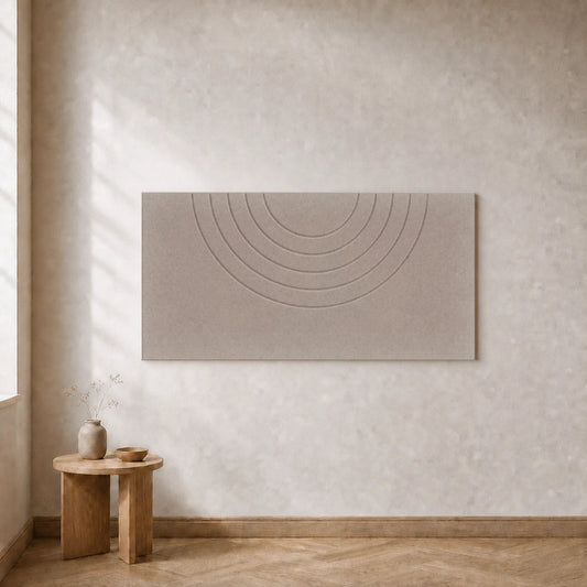 Curvy Design B | Sandy Beach | 120 × 60 cm