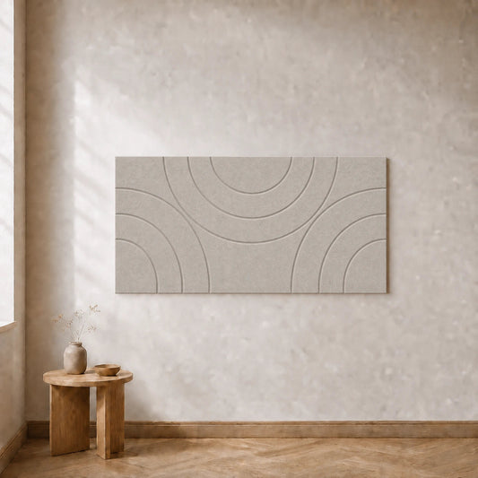 Curvy Design C | Light Beige | 120 × 60 cm