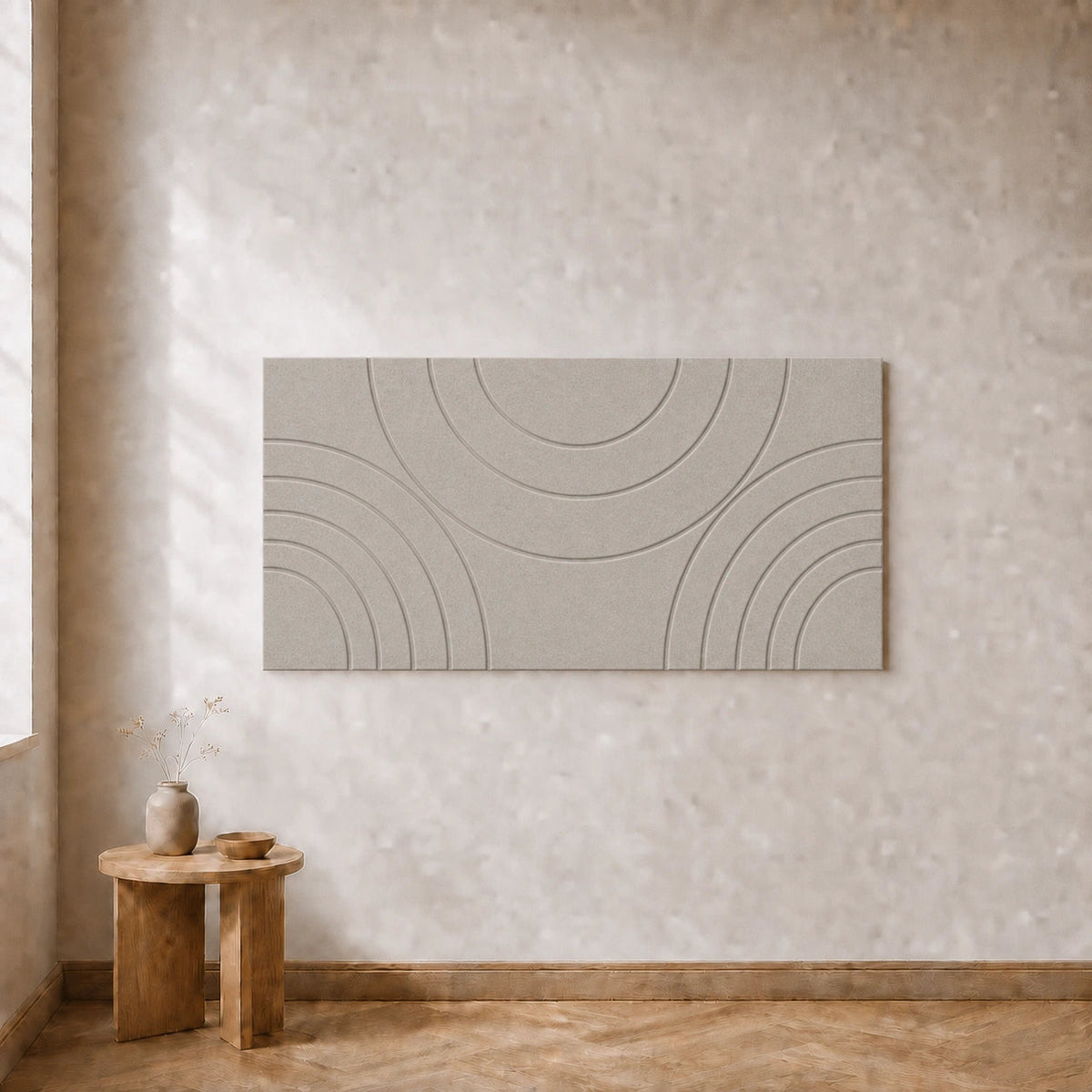 Curvy Design D | Light Beige | 120 × 60 cm