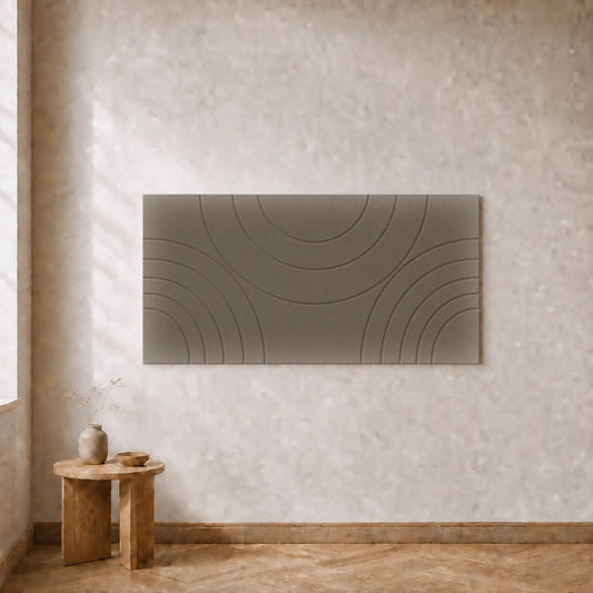 Curvy Design D | Taupe | 120 × 60 cm
