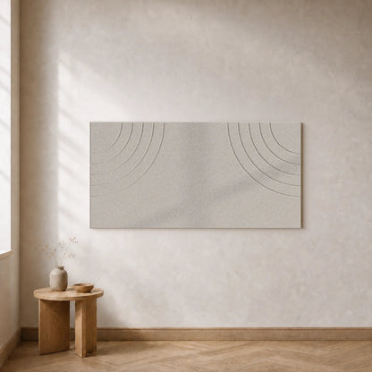 Curvy Design A | Light Beige | 120 × 60 cm
