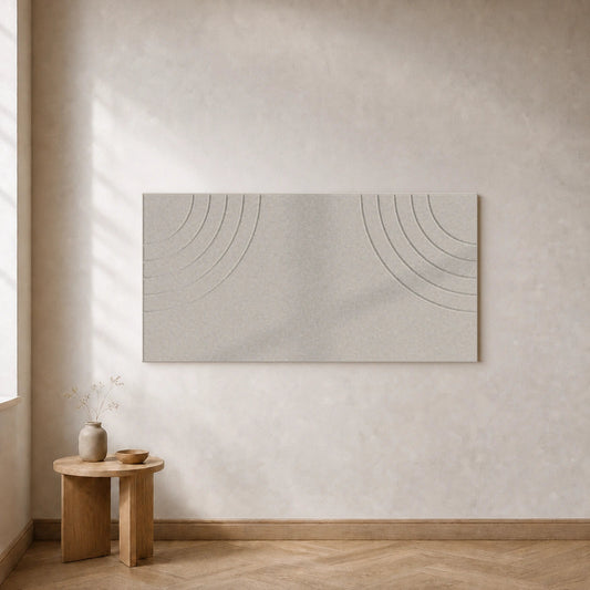 Curvy Design A | Light Beige | 120 × 60 cm